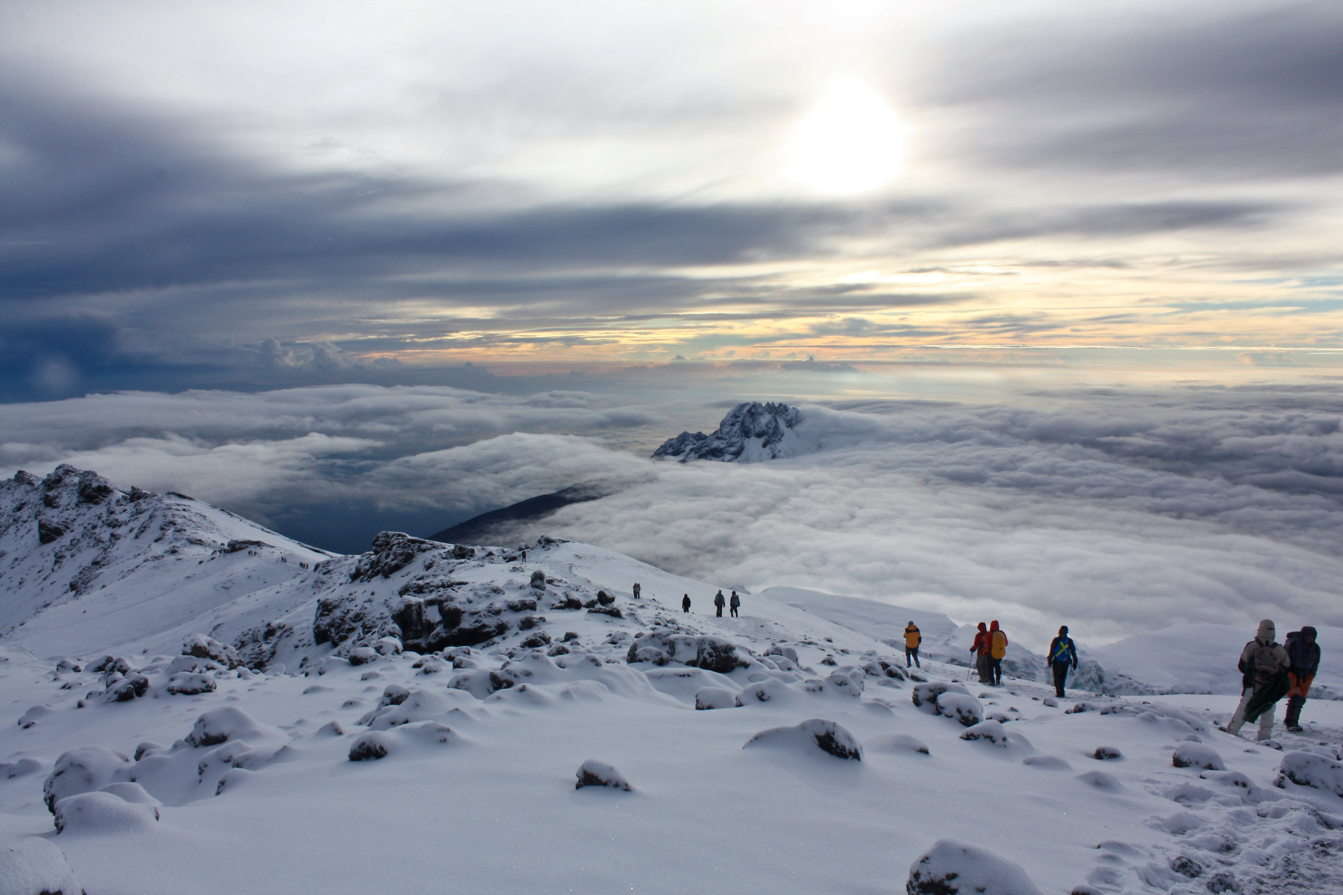 Kilimanjaro trekking group