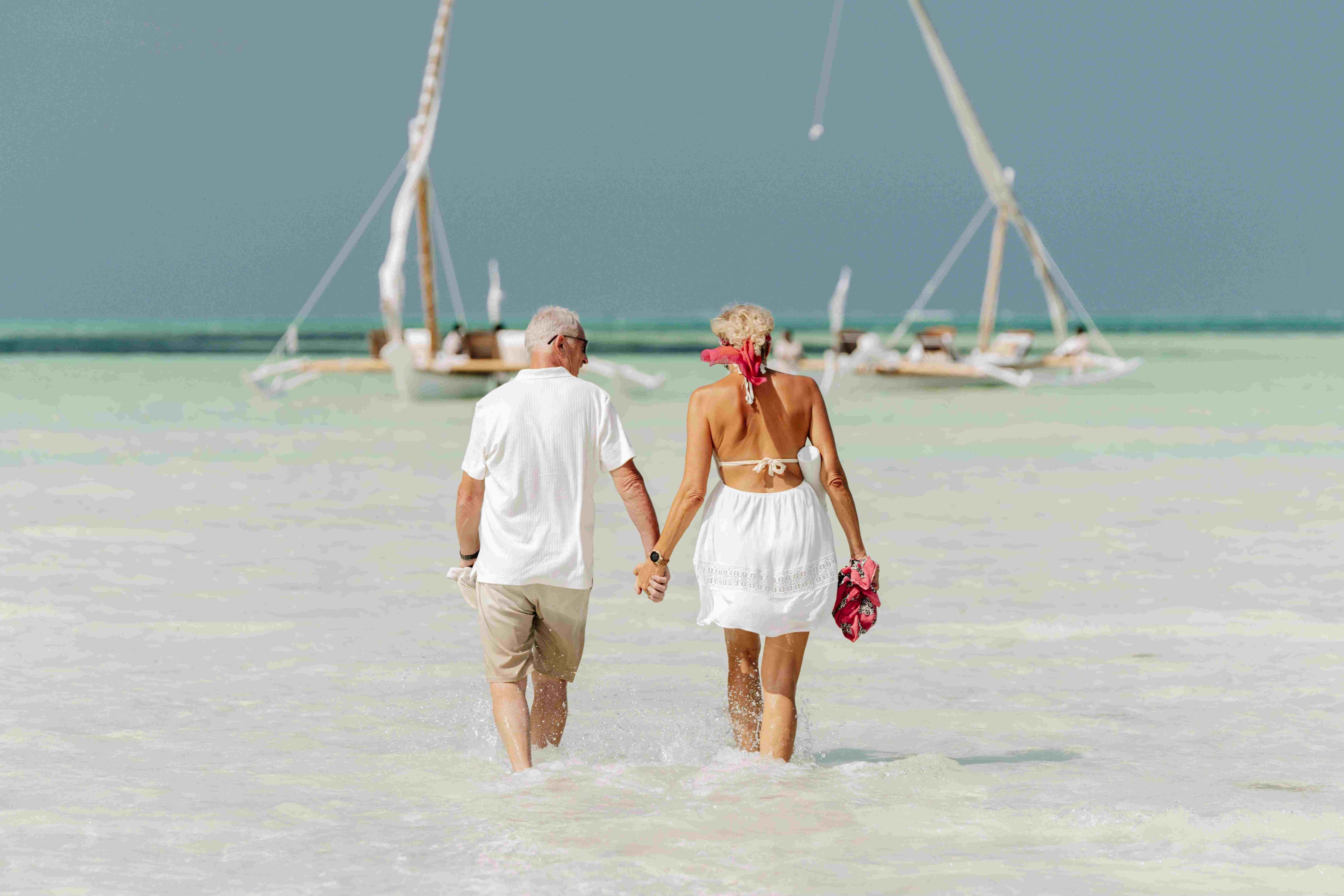 Beach relaxation in Zanzibar
